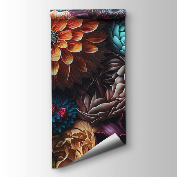 Group of colorful flowers Group of colorful flowers