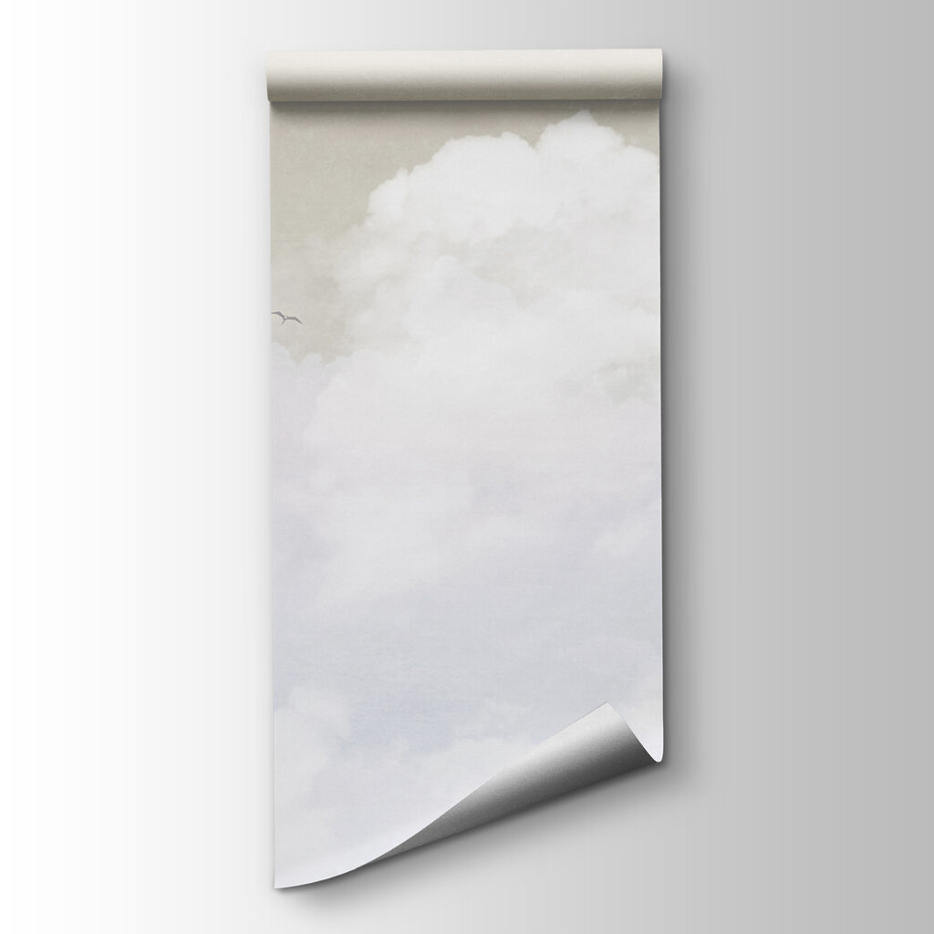 A white clouds in the sky