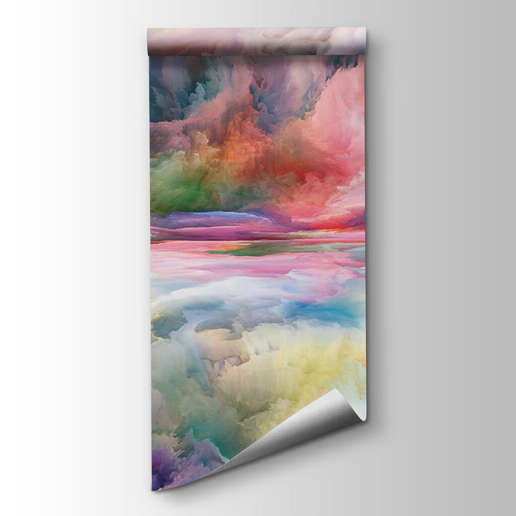 Colorful clouds in the sky