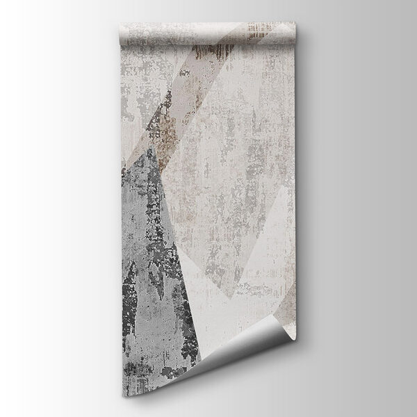 Abstract geometric texture in neutral tones