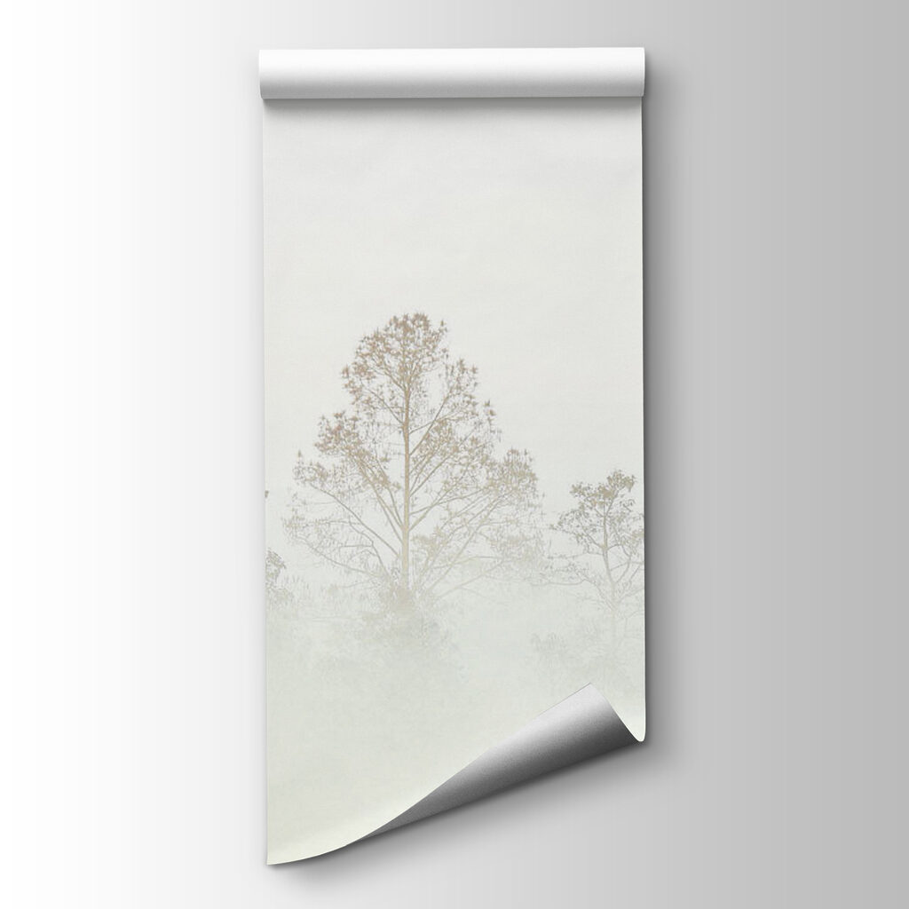 Trees in the fog