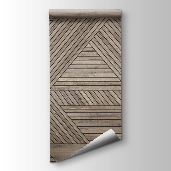 Wood floor with a pattern Wood floor with a pattern