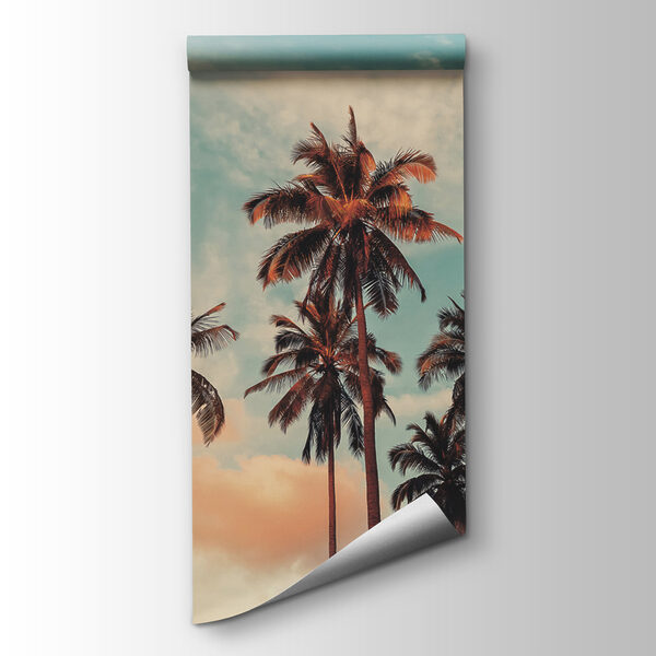 A group of palm trees