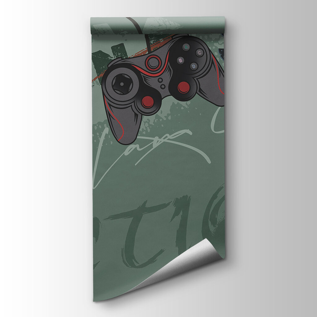 A video game controller from a string