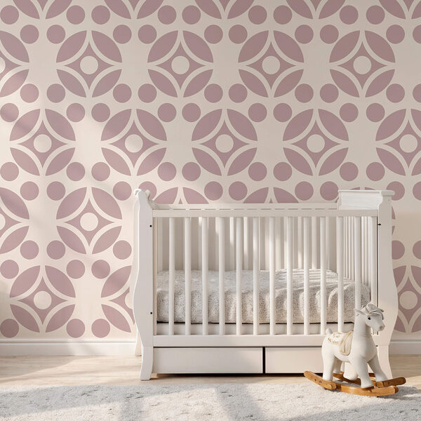 Patrón de círculos y puntos