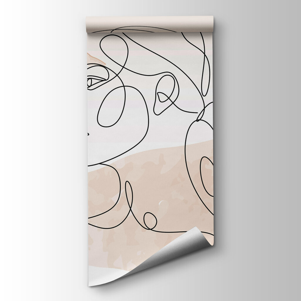 Drawing of a woman's face Drawing of a woman's face