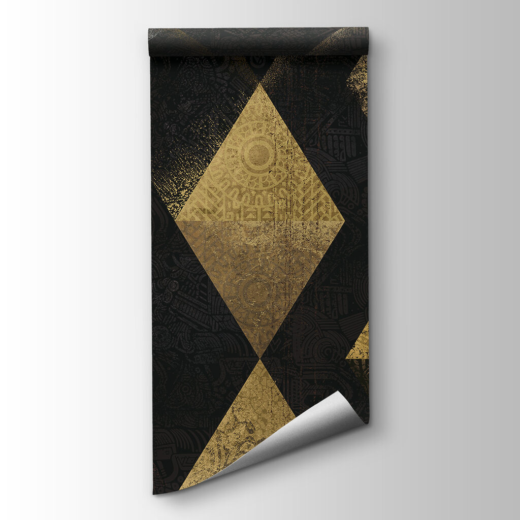 Mosaic of Luminous Triangular Patterns
