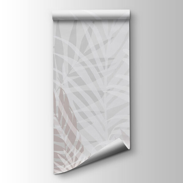 White and gray leaves