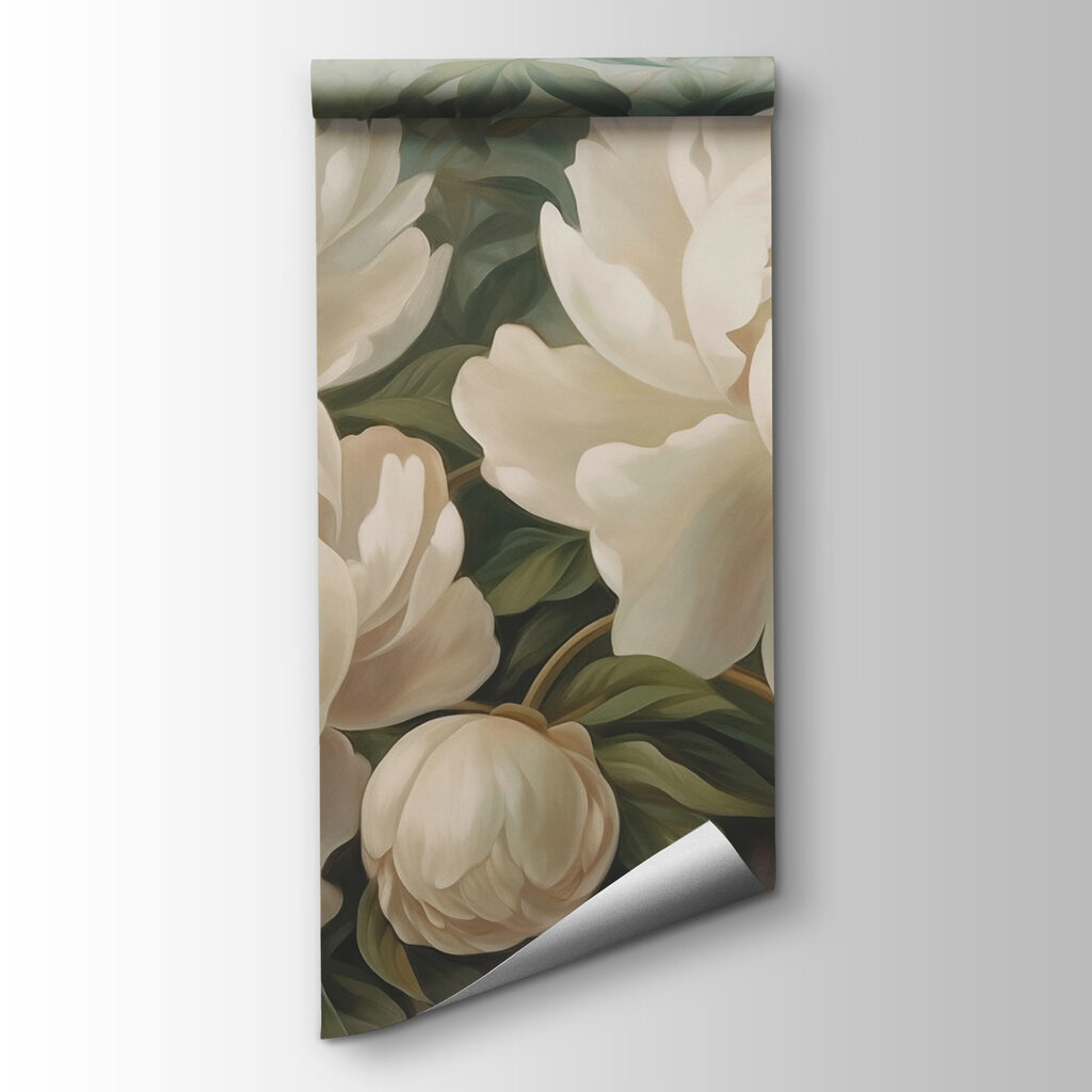 Delicate blooms in soft embrace Delicate blooms in soft embrace