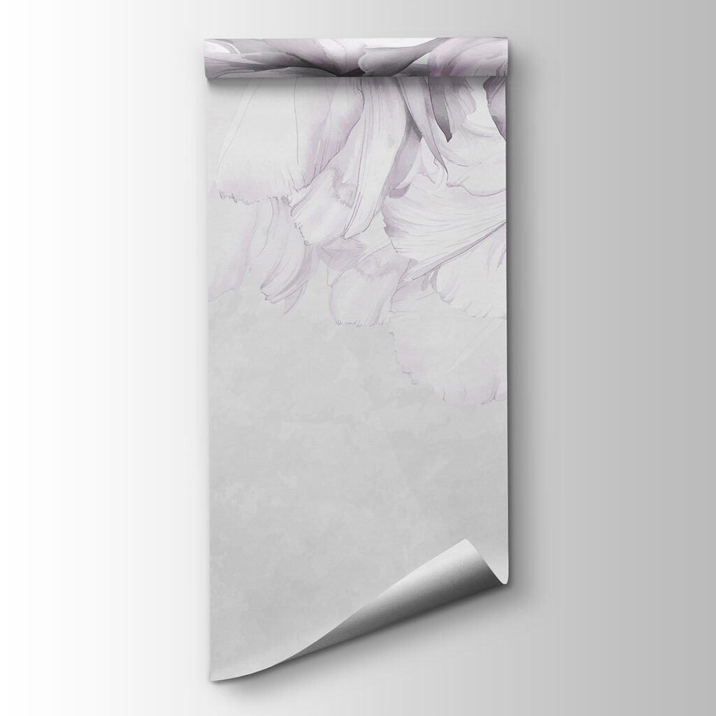 Soft petals against a muted background