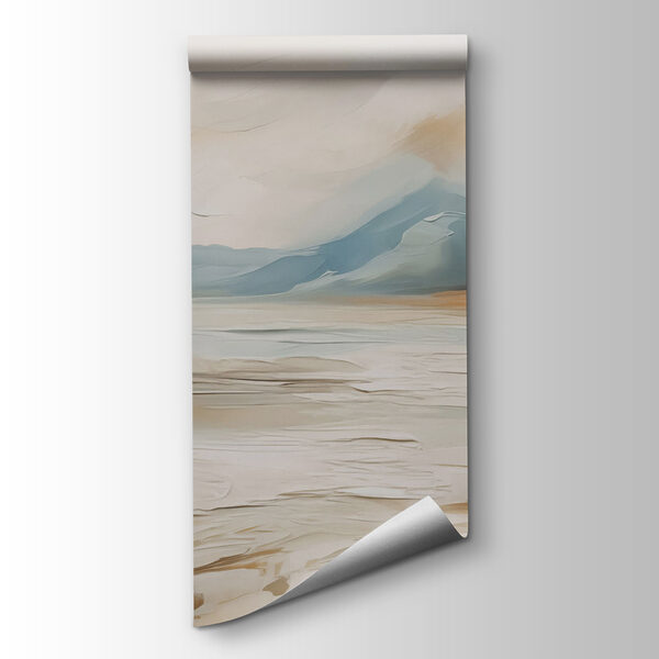 Painting of a desert landscape