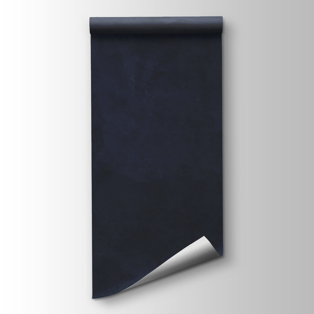 Dark blue wall with white streaks