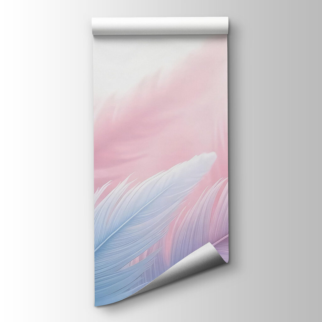 Group of feathers in light Group of feathers in light