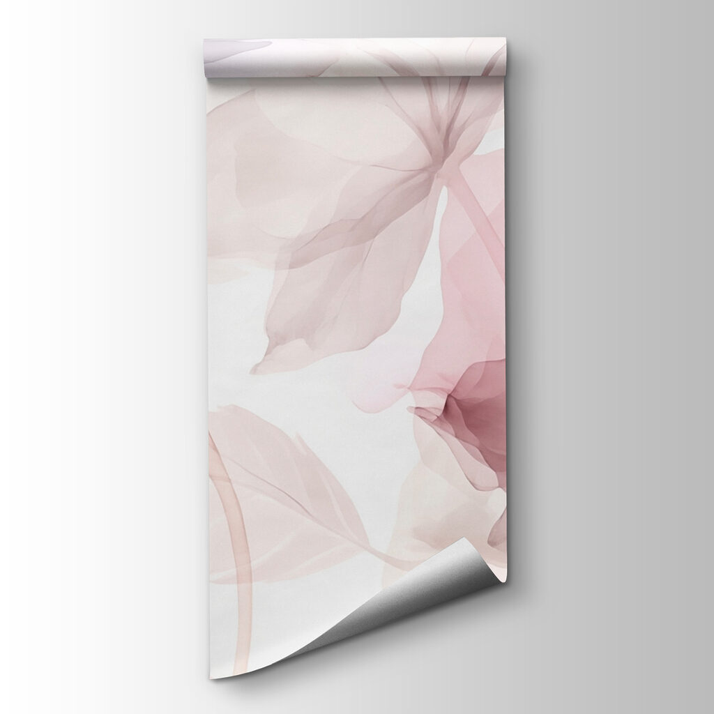 Delicate floral watercolor design