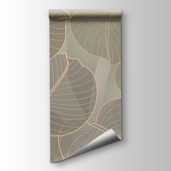 Soft leaves in soothing colors Soft leaves in soothing colors