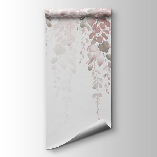 Delicate leaves cascading softly down