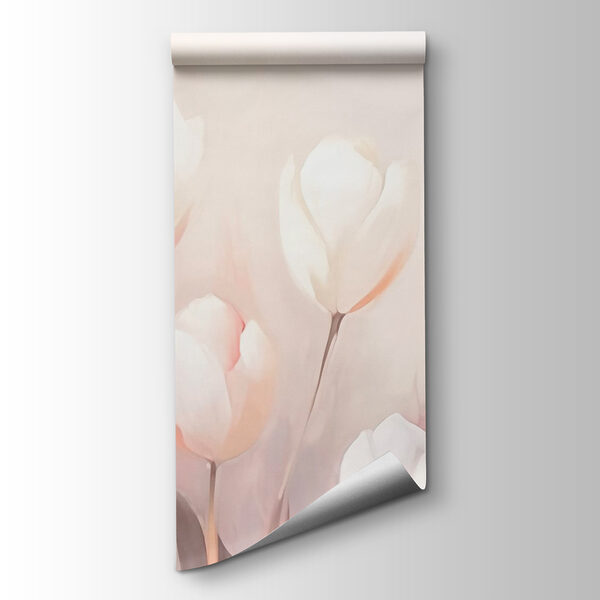 Painting of white flowers