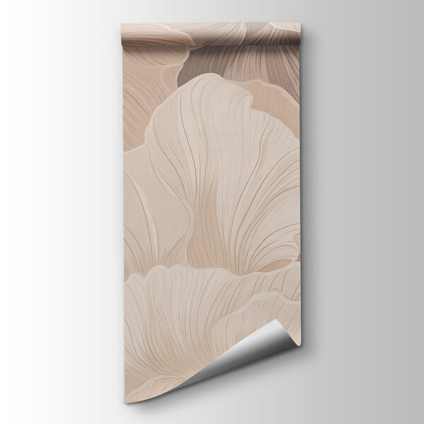 Soft petals in muted tones