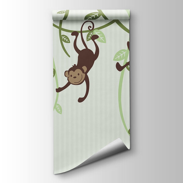 Group of monkeys from vines Group of monkeys from vines