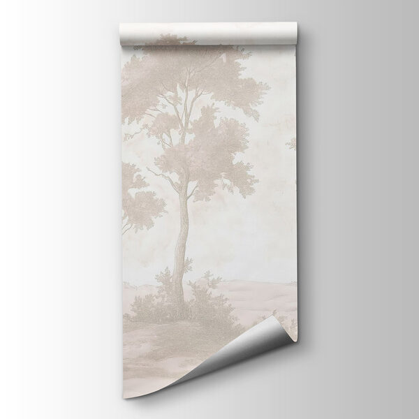 Group of trees in a snowy landscape Group of trees in a snowy landscape