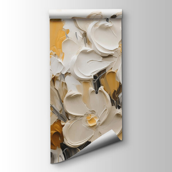 Painting of flowers in a vase