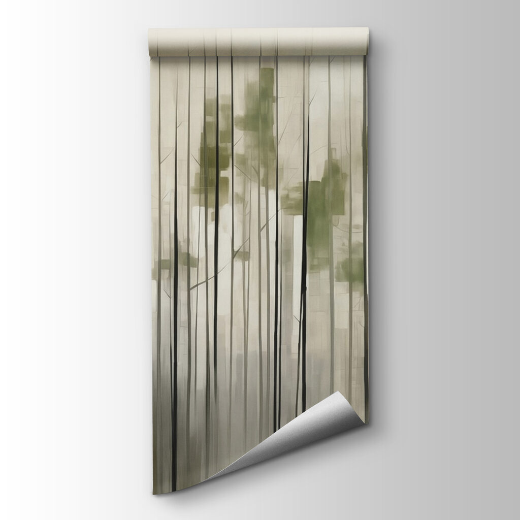 Group of trees in a forest