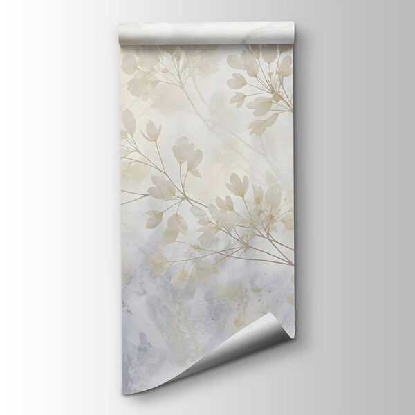 Soft blooms on a gentle backdrop