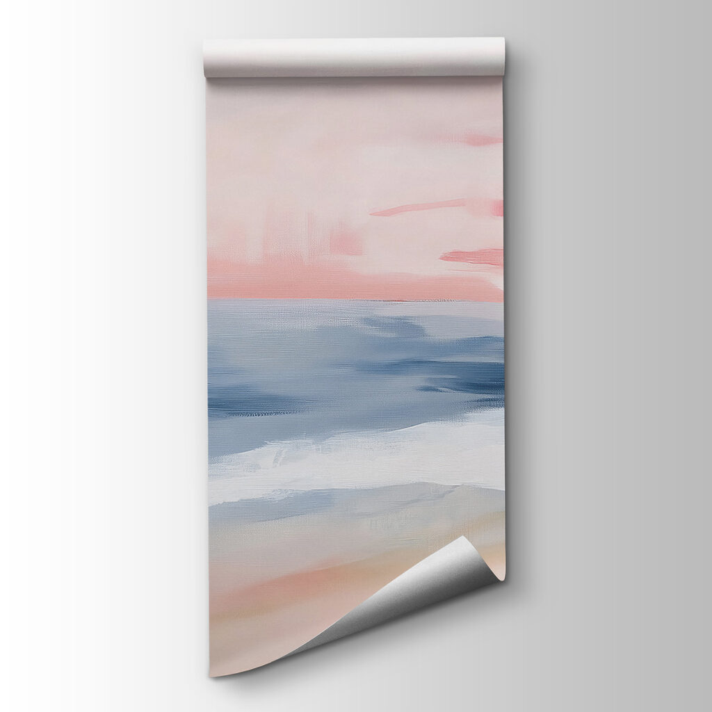 Painting of a beach