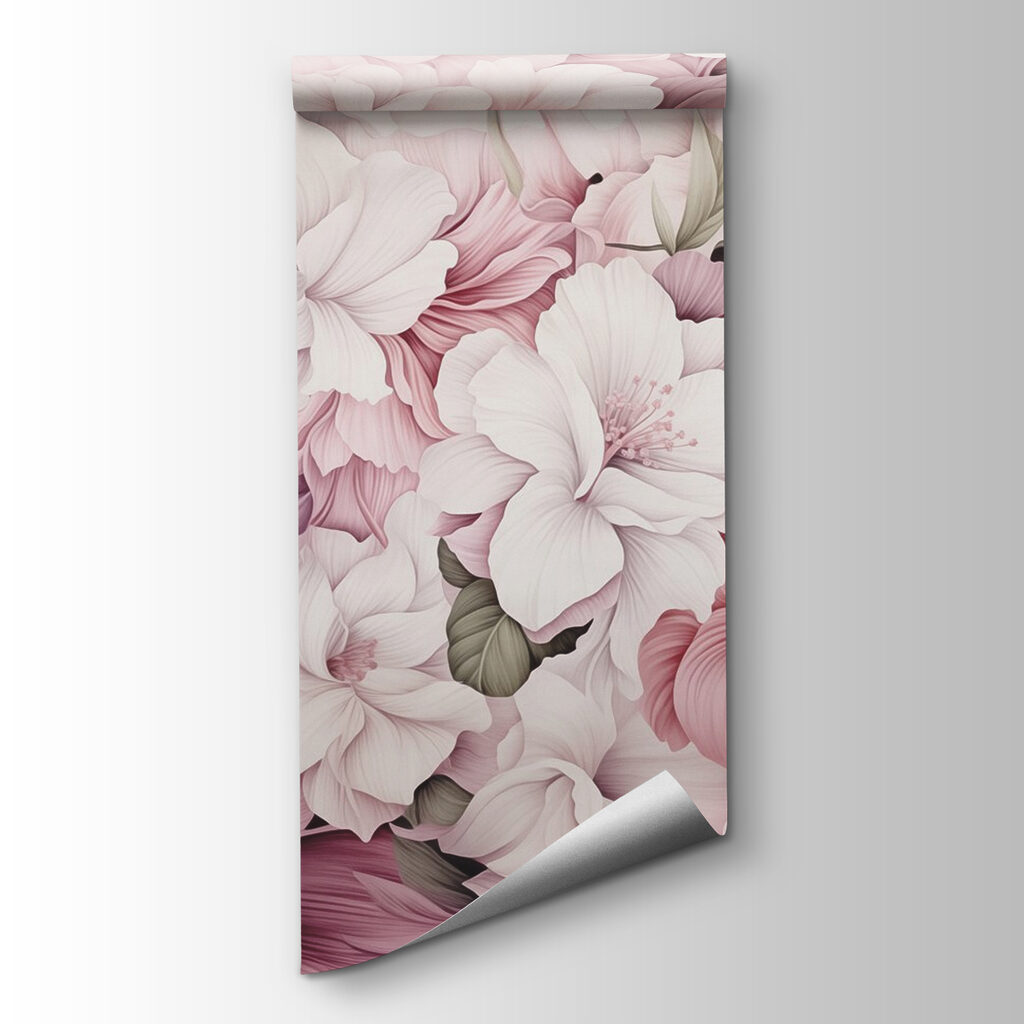 Vibrant blooms in delicate harmony