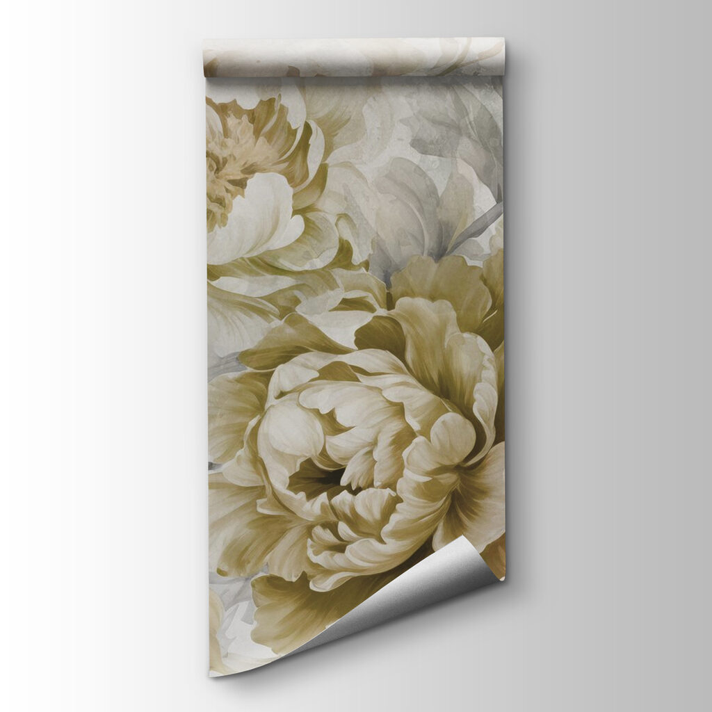Soft floral elegance in muted tones