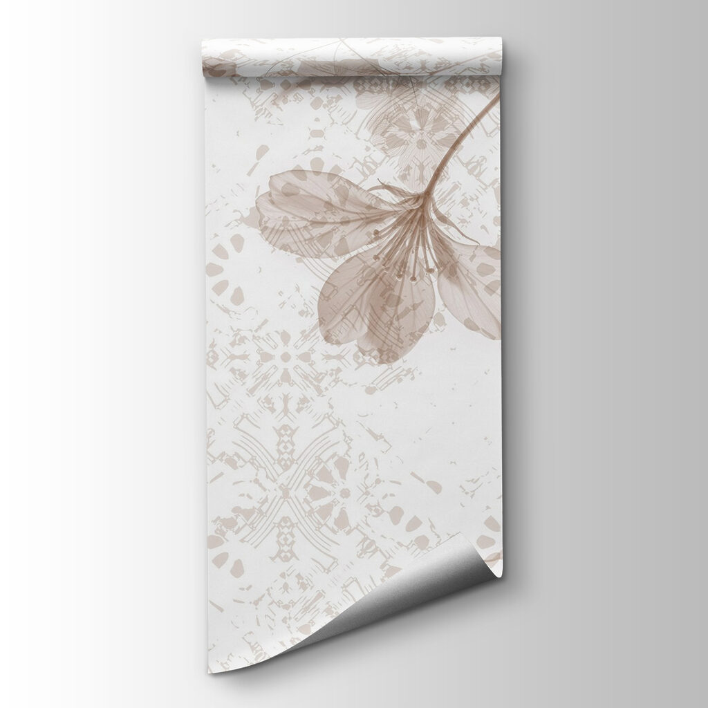 Delicate flowers in soft hues