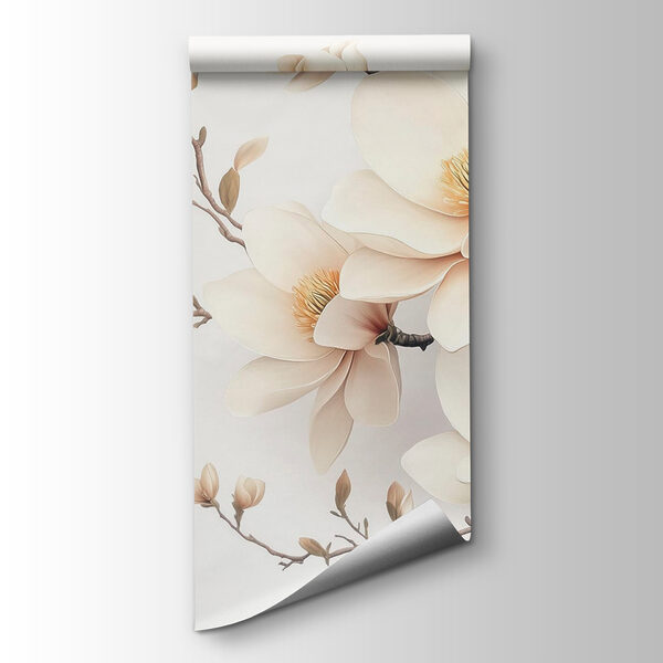 Delicate blooms in soft white hues Delicate blooms in soft white hues