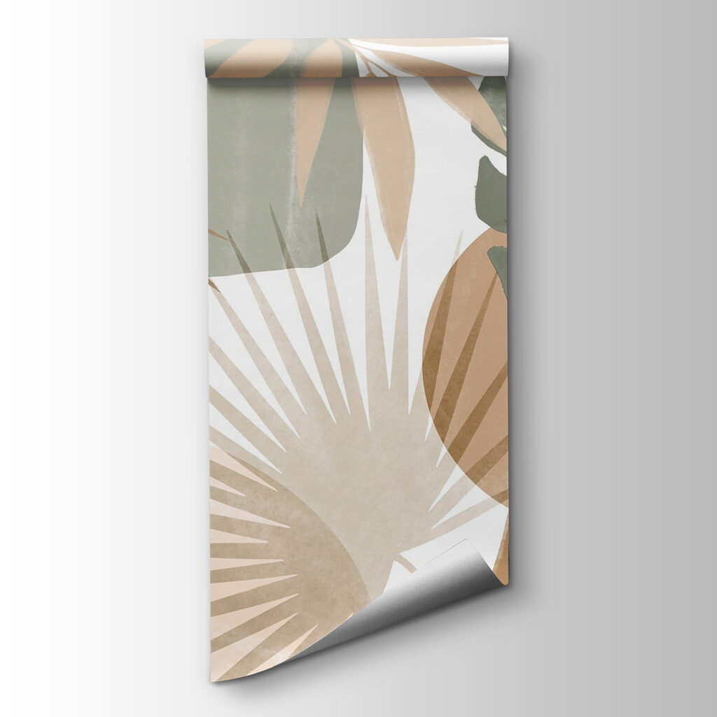 Nature-inspired abstract botanical design