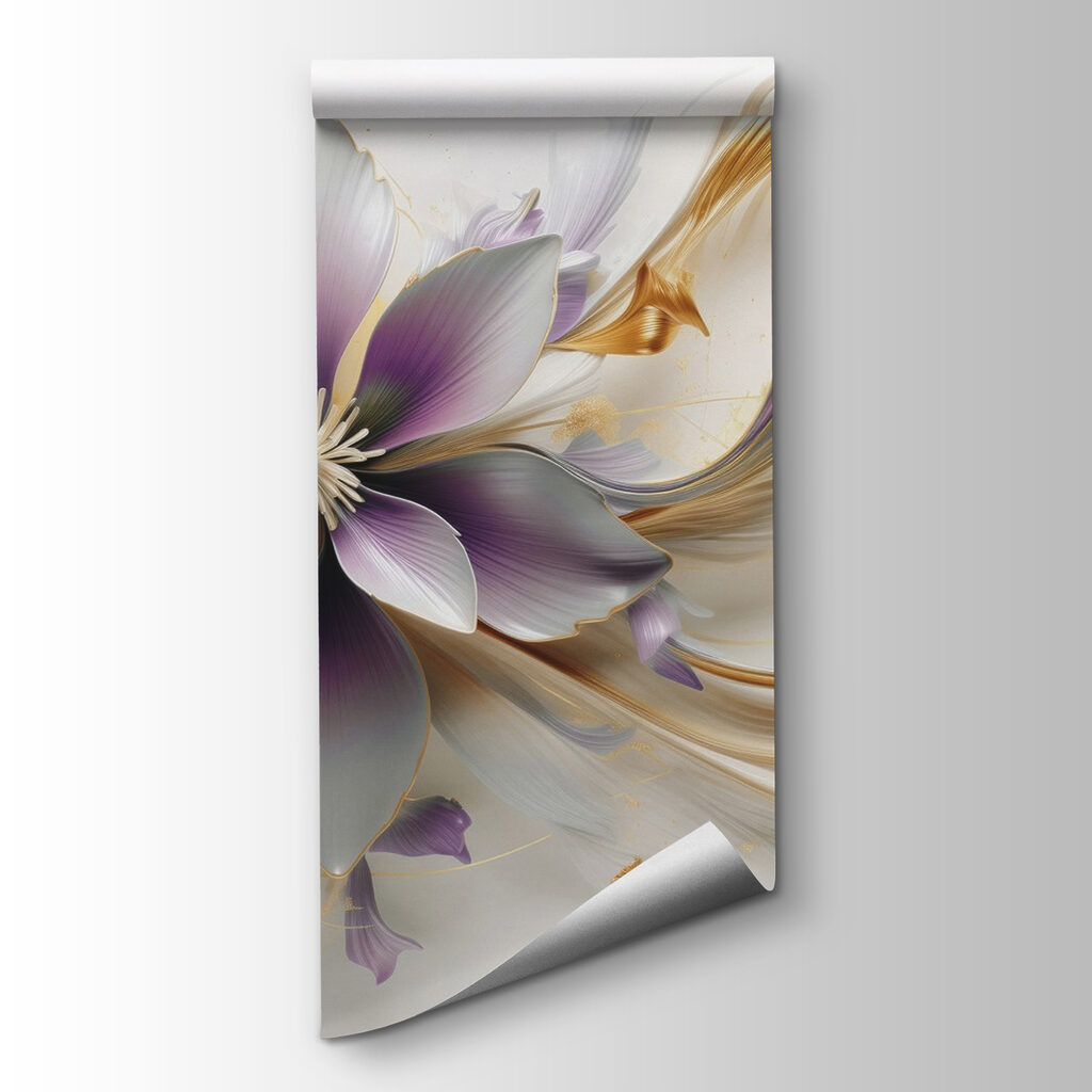 Elegant floral design in soft hues