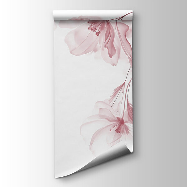 Delicate blooms against soft background