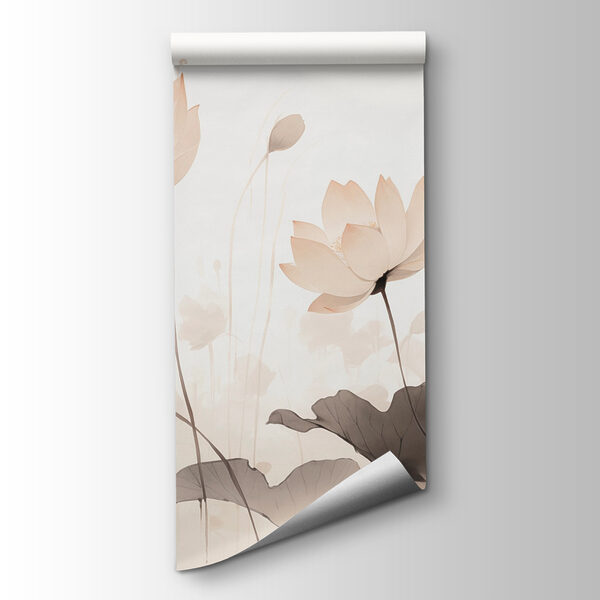 Group of flowers with leaves Group of flowers with leaves