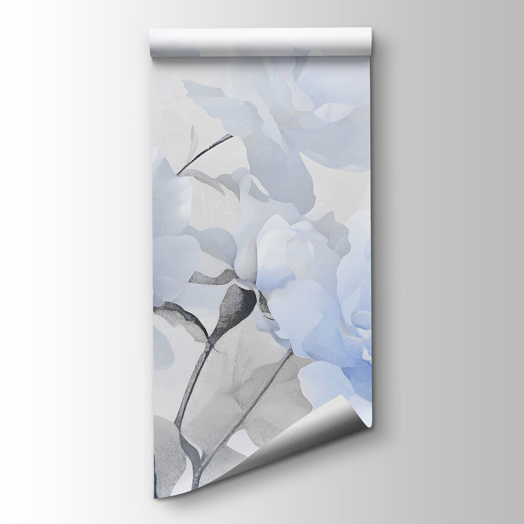 Group of blue flowers