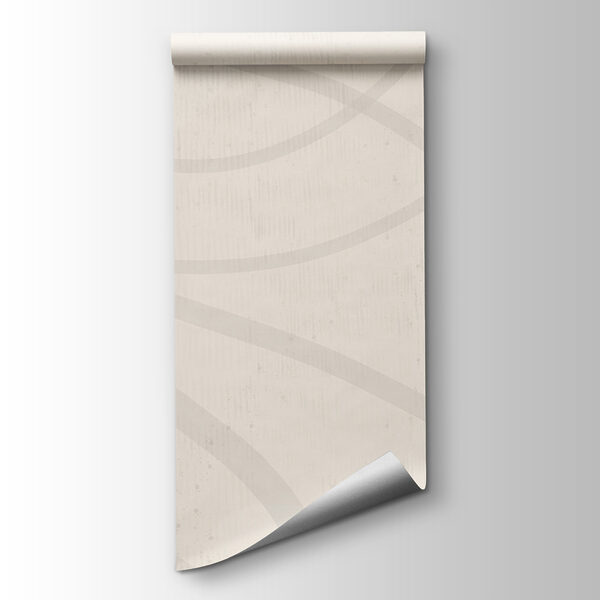White surface with lines