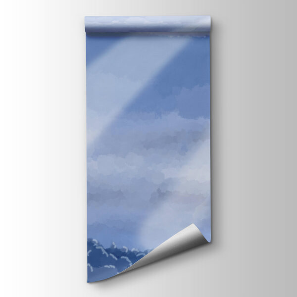 Clouds and light beams in the sky Clouds and light beams in the sky