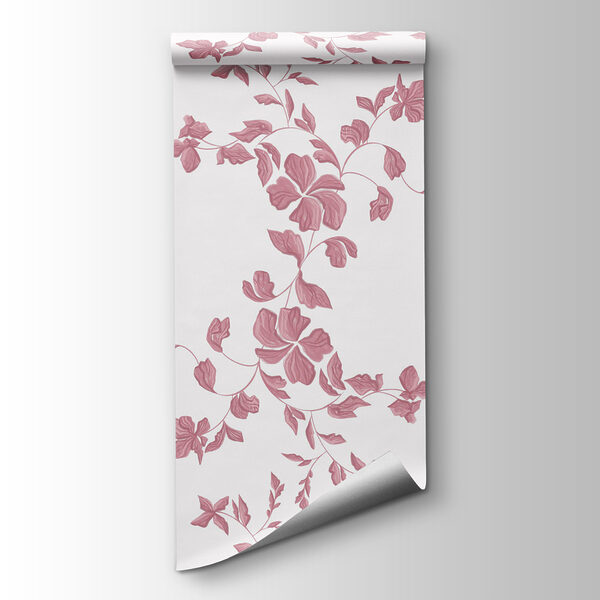 Pattern of pink flowers