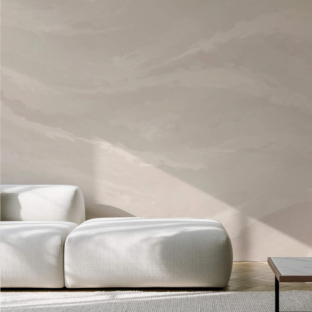 Superficie blanca con muchas nubes