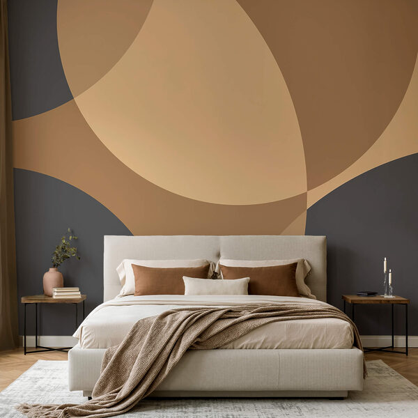 Formas dinámicas en tonos relajantes