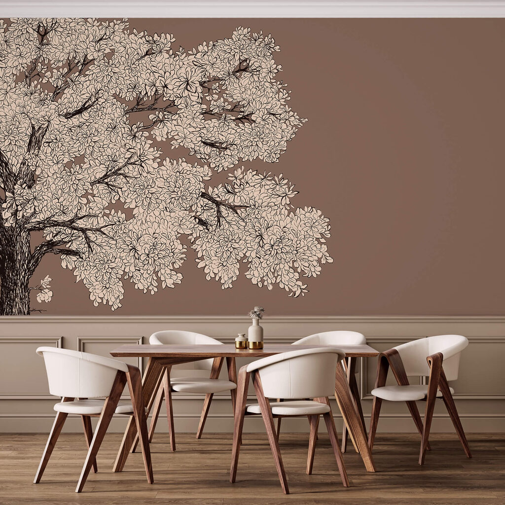 Árbol con flores blancas Árbol con flores blancas