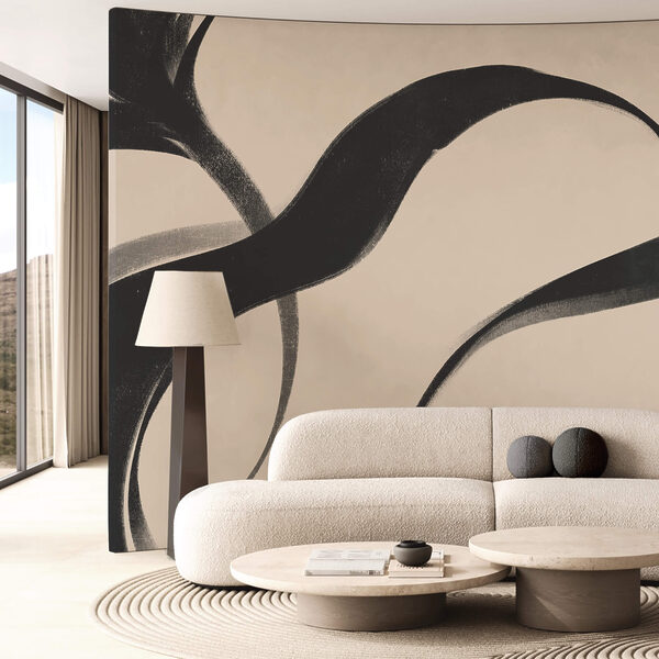 Imagen en blanco y negro de olas