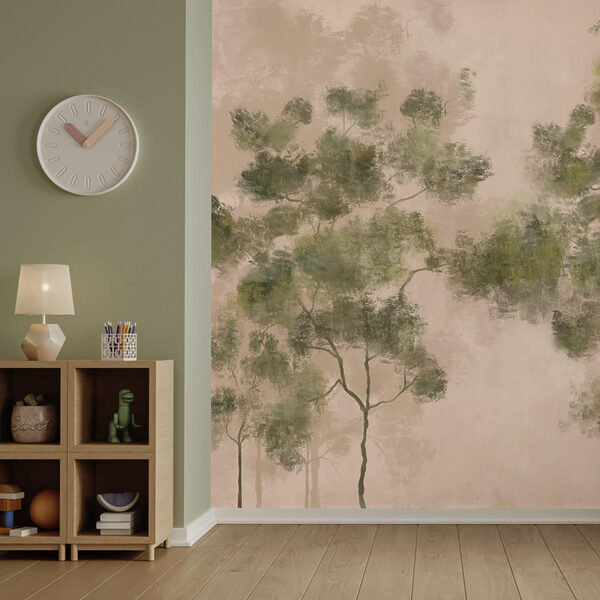 Grupo de árboles con hojas verdes