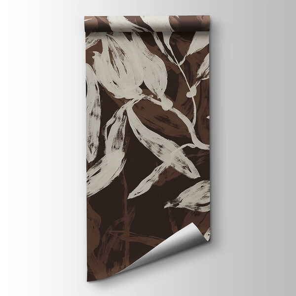 Flowing leaves in soft monochrome tones Flowing leaves in soft monochrome tones