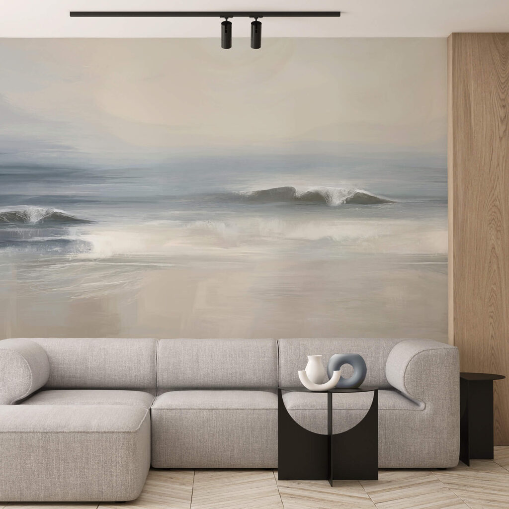 Olas rompiendo en una playa