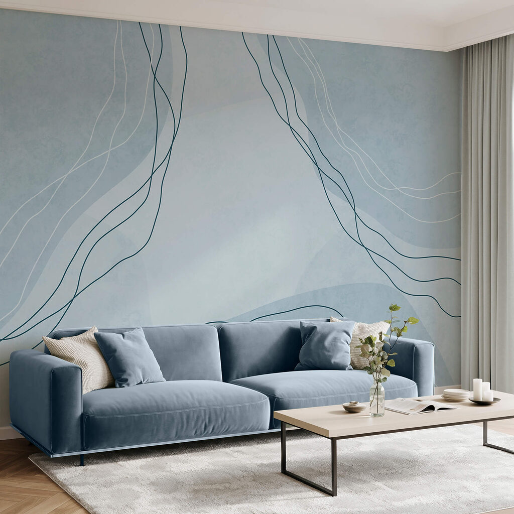 Fondo azul y blanco con líneas Fondo azul y blanco con líneas