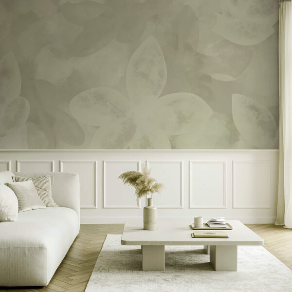 Estampado de flores blancas Estampado de flores blancas