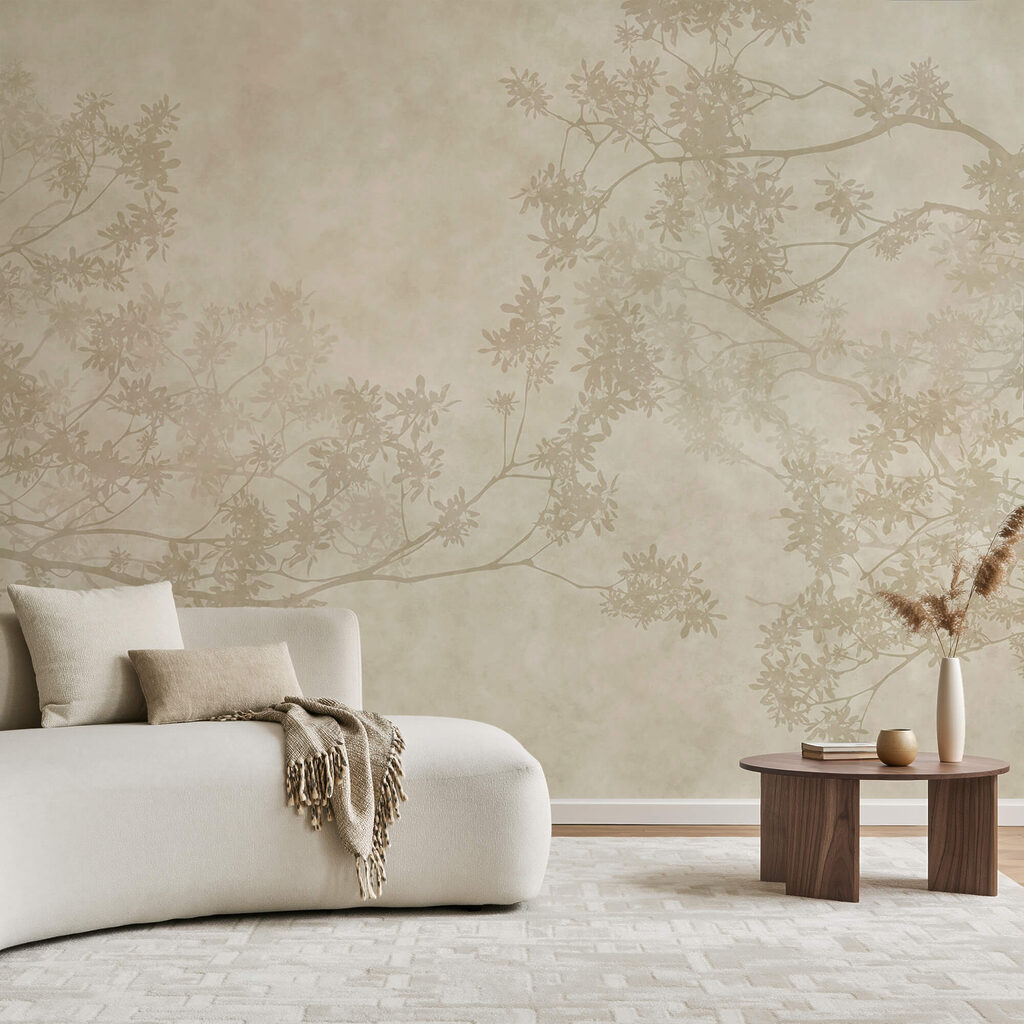 Ramas de árbol con hojas